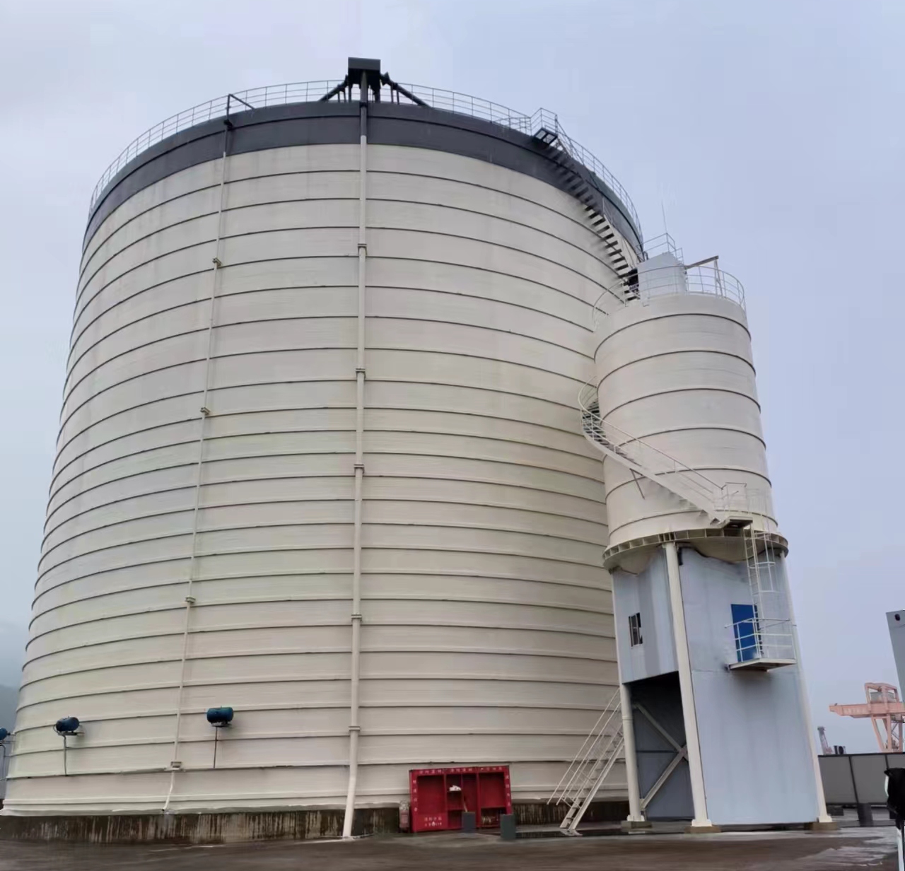 丰润10万吨水泥钢板库